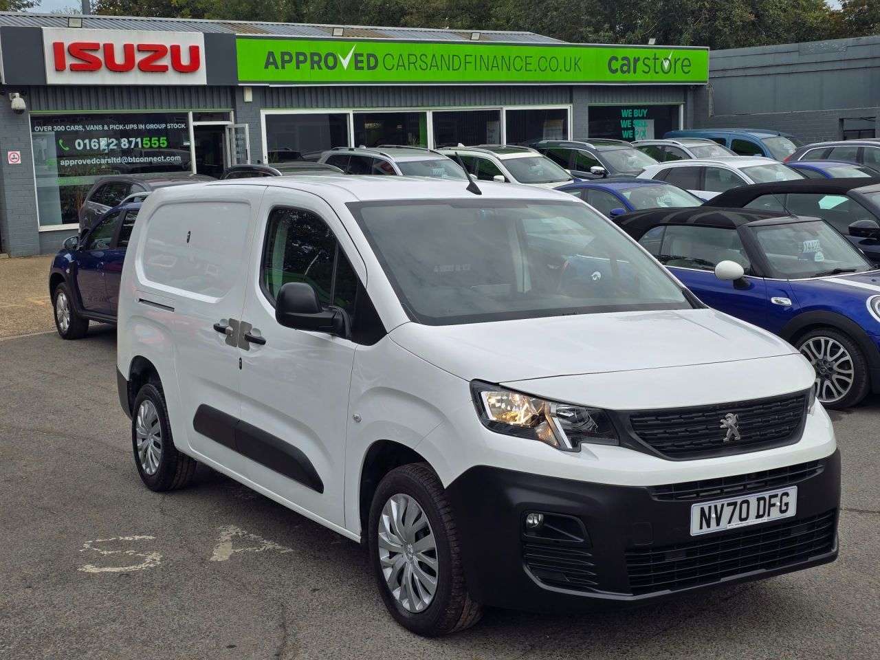 A 2020 PEUGEOT PARTNER 1.5 BlueHDi 950 LWB Van, 14,306 miles, 1 owner, full service history, Euro A 2020 PEUGEOT PARTNER 1.5 BlueHDi 950 LWB Van, 14,306 miles, 1 owner, full service history, Euro