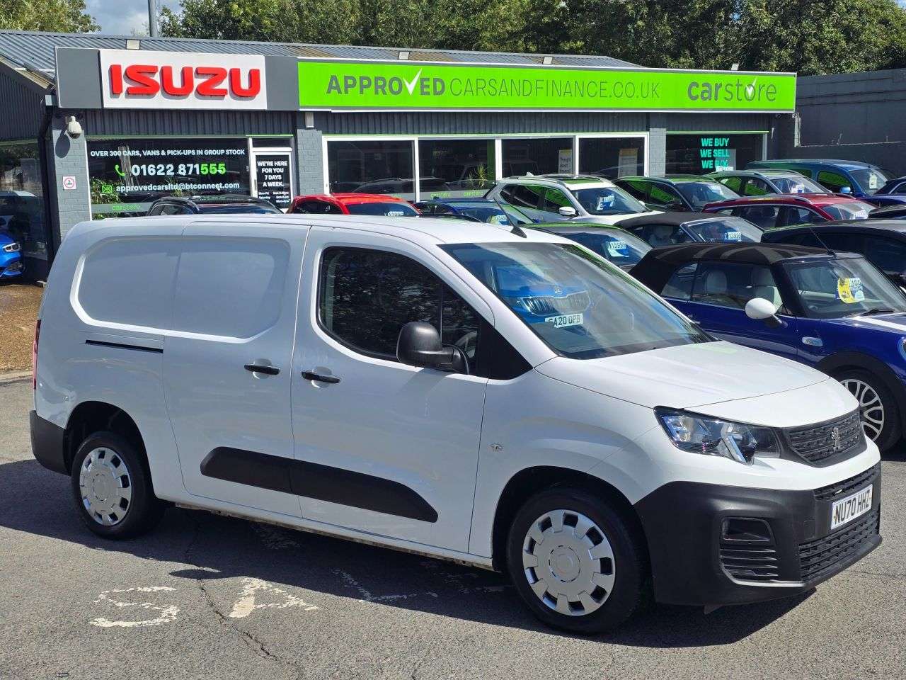 A 2020 PEUGEOT PARTNER 1.5 BlueHDi 950 Pro LWB Van, 57,200 miles, 1 owner, full service history, E A 2020 PEUGEOT PARTNER 1.5 BlueHDi 950 Pro LWB Van, 57,200 miles, 1 owner, full service history, E