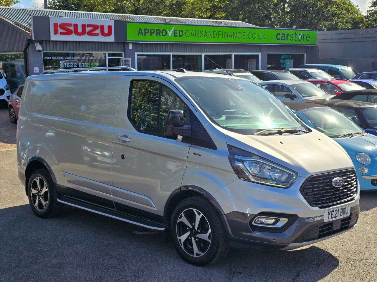 A 2021 FORD TRANSIT CUSTOM 2.0 EcoBlue Active Panel Van, 37,900 miles, 1 owner, full service history, A 2021 FORD TRANSIT CUSTOM 2.0 EcoBlue Active Panel Van, 37,900 miles, 1 owner, full service history,
