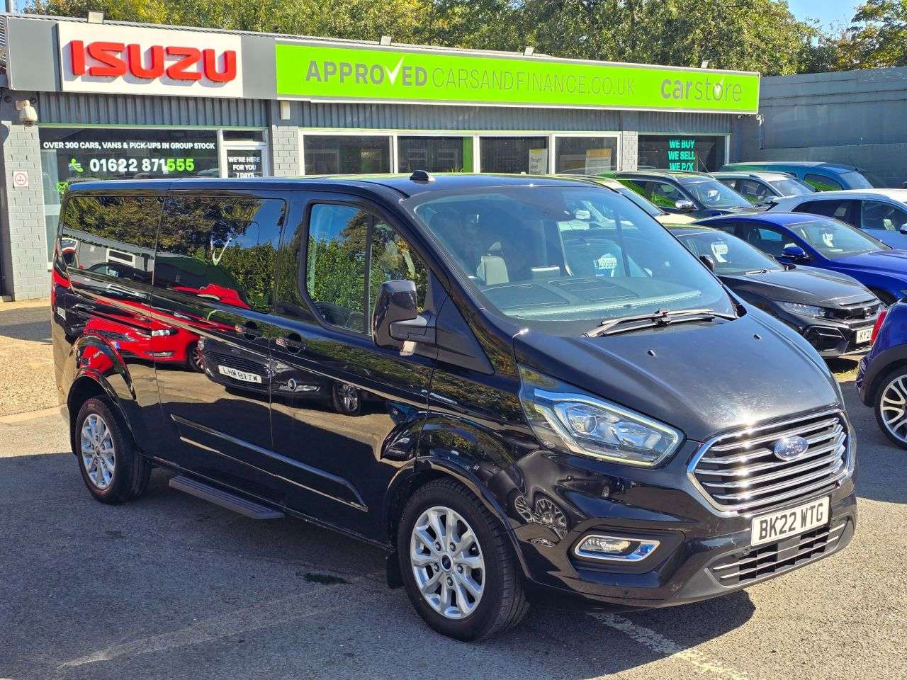 A 2022 FORD TOURNEO CUSTOM 2.0 320 EcoBlue Titanium Minibus, 60,800 miles, 1 owner, Euro 6 ULEZ diesel A 2022 FORD TOURNEO CUSTOM 2.0 320 EcoBlue Titanium Minibus, 60,800 miles, 1 owner, Euro 6 ULEZ diesel