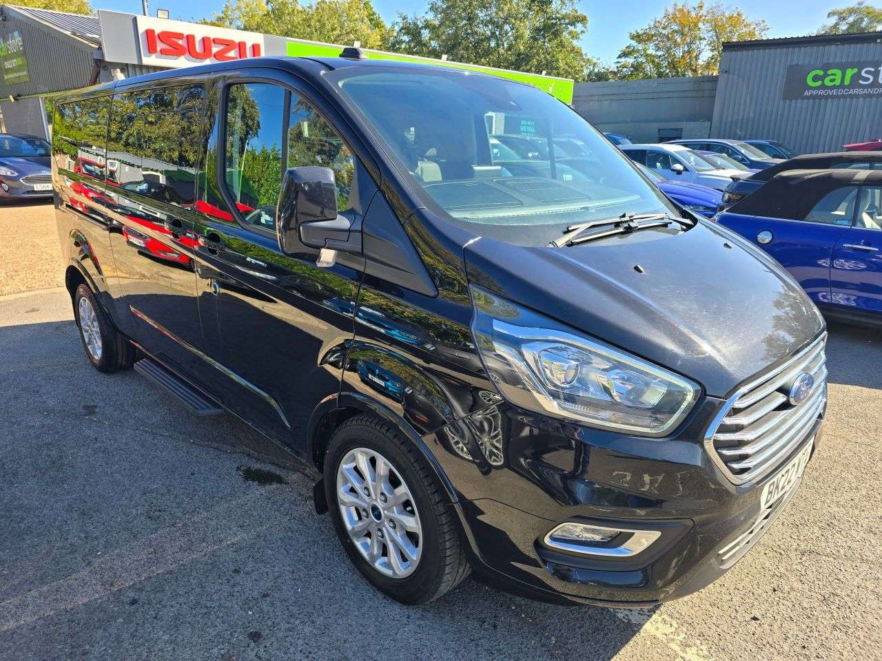 A 2022 FORD TOURNEO CUSTOM 2.0 320 EcoBlue Titanium Minibus, 60,800 miles, 1 owner, Euro 6 ULEZ diesel A 2022 FORD TOURNEO CUSTOM 2.0 320 EcoBlue Titanium Minibus, 60,800 miles, 1 owner, Euro 6 ULEZ diesel