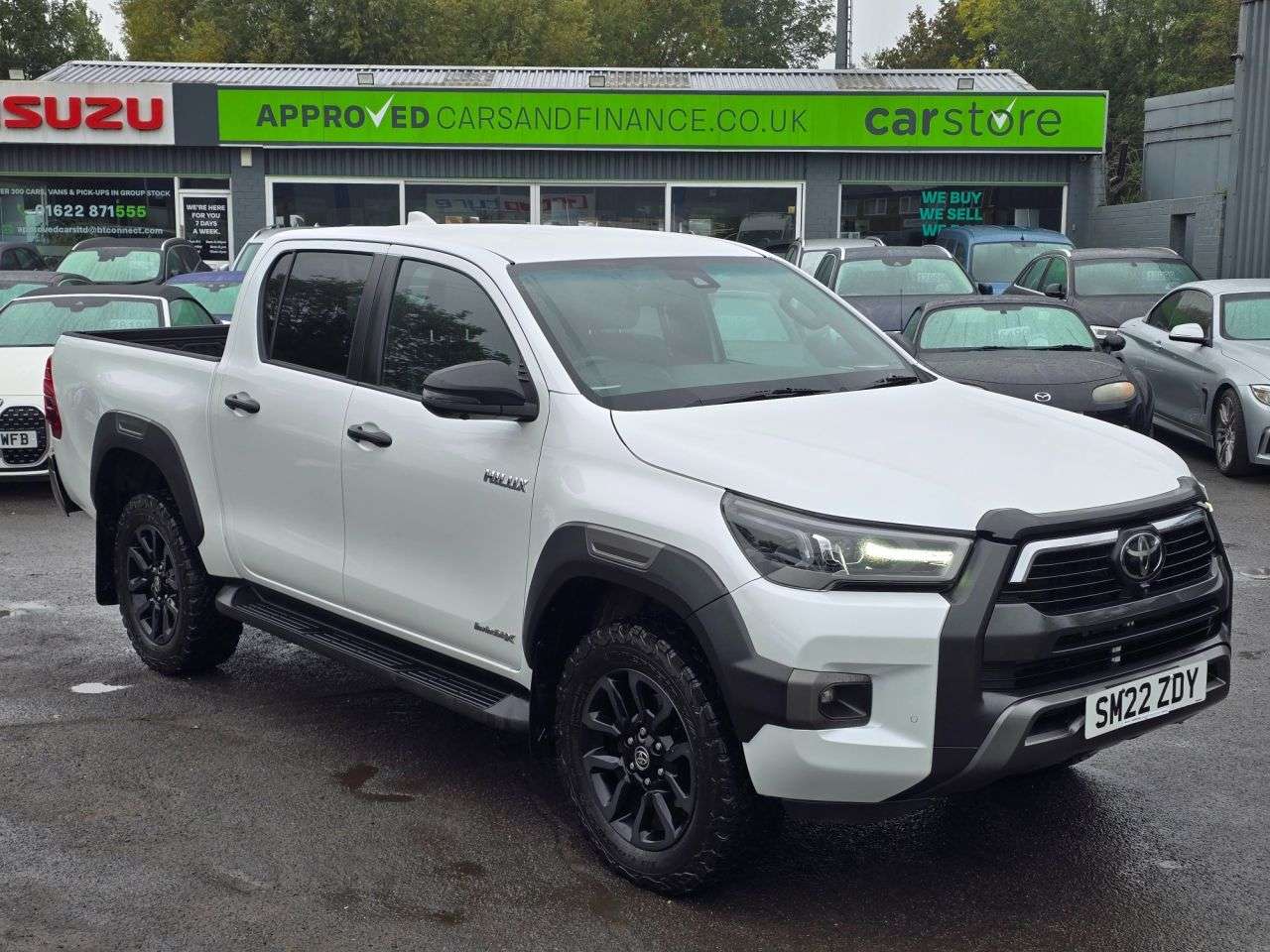 A 2022 TOYOTA HI-LUX 2.8 D-4D Invincible X Double Cab, 85,000 miles, 1 owner, ULEZ Euro 6, Autom A 2022 TOYOTA HI-LUX 2.8 D-4D Invincible X Double Cab, 85,000 miles, 1 owner, ULEZ Euro 6, Autom