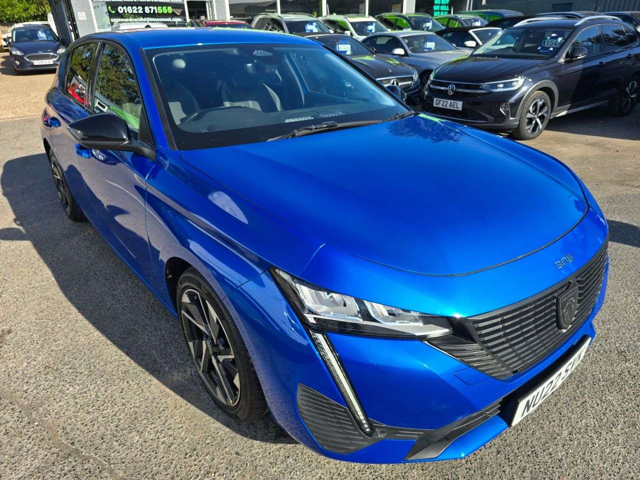 A 2022 PEUGEOT 308 1.5 BlueHDi Allure Premium, Automatic, Metallic Blue, 1 Owner, Full Service A 2022 PEUGEOT 308 1.5 BlueHDi Allure Premium, Automatic, Metallic Blue, 1 Owner, Full Service