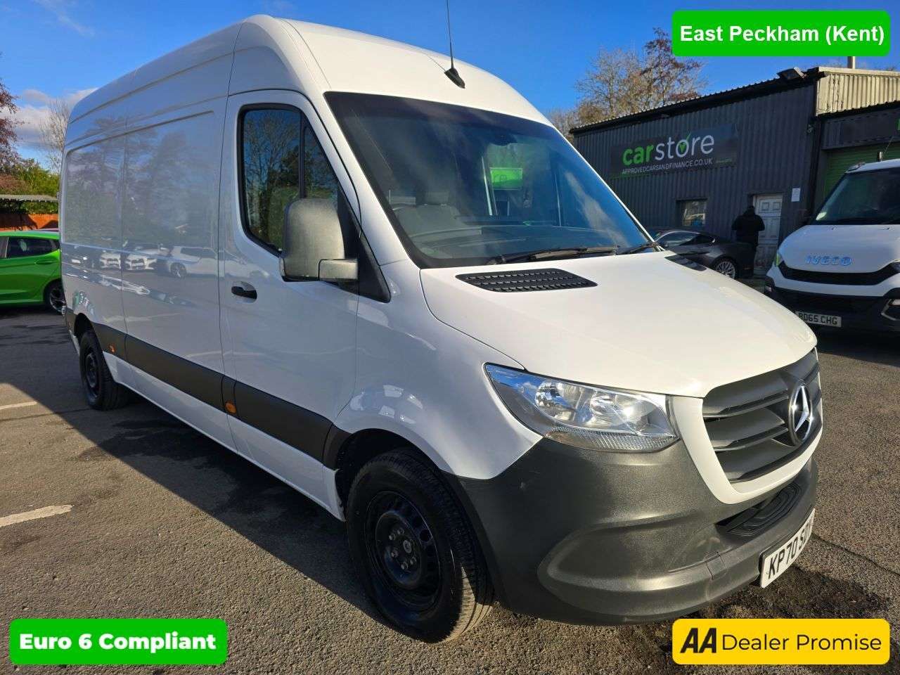 A 2020 MERCEDES-BENZ SPRINTER 2.1 314 CDI LWB H2, 71,300 miles, 1 owner, Full Service History, Euro 6, Ma A 2020 MERCEDES-BENZ SPRINTER 2.1 314 CDI LWB H2, 71,300 miles, 1 owner, Full Service History, Euro 6, Ma