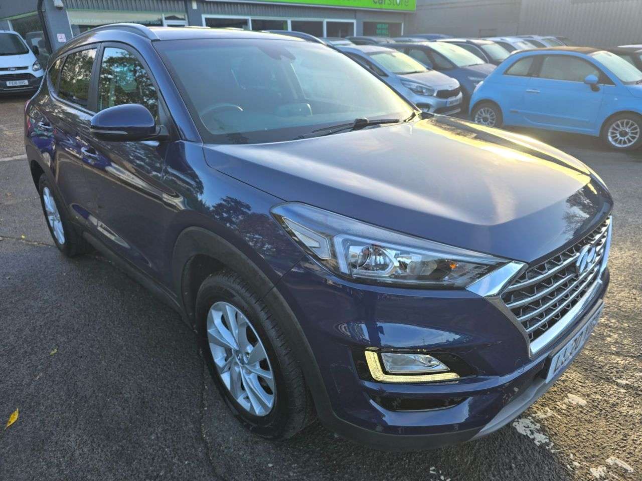 A 2020 HYUNDAI TUCSON Blue 1.6 T-GDi SE Nav SUV, 23,000 miles, 2 owners, Euro 6 ULEZ, 6-speed, 17 A 2020 HYUNDAI TUCSON Blue 1.6 T-GDi SE Nav SUV, 23,000 miles, 2 owners, Euro 6 ULEZ, 6-speed, 17