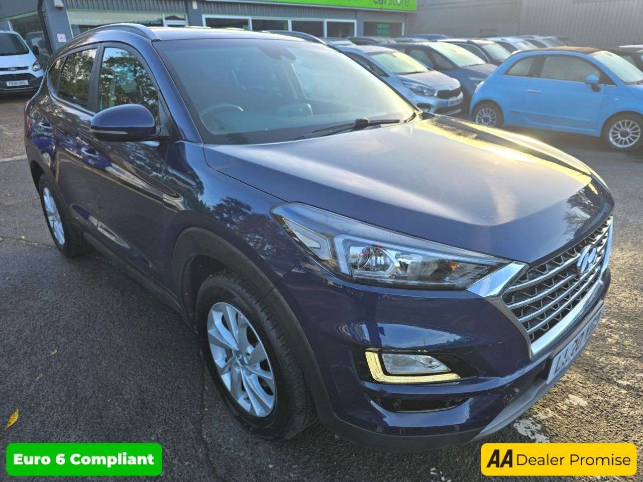 A 2020 HYUNDAI TUCSON Blue 1.6 T-GDi SE Nav SUV, 23,000 miles, 2 owners, Euro 6 ULEZ, 6-speed, 17 A 2020 HYUNDAI TUCSON Blue 1.6 T-GDi SE Nav SUV, 23,000 miles, 2 owners, Euro 6 ULEZ, 6-speed, 17