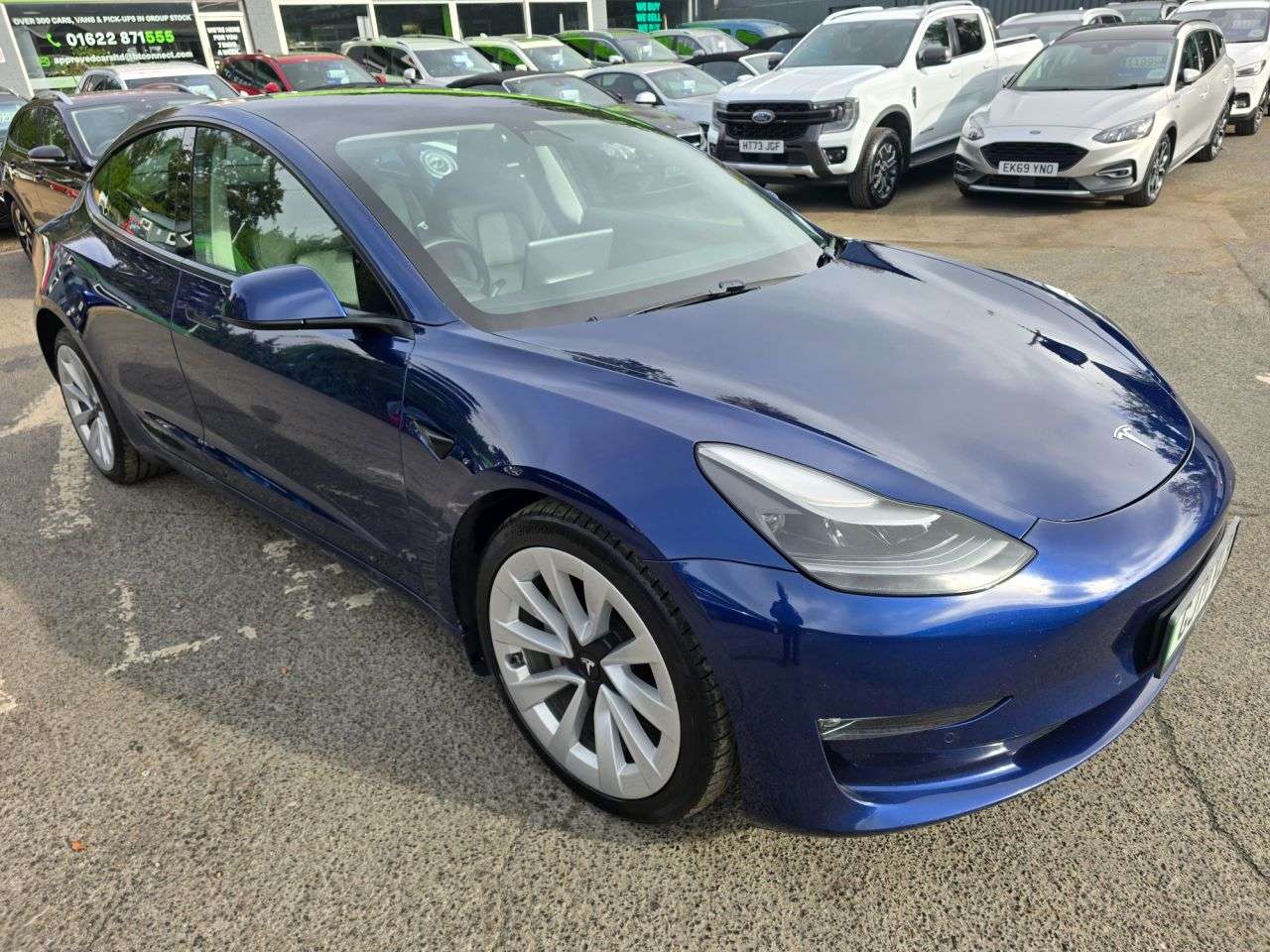 A 2021 TESLA MODEL 3 Blue Dual Motor Long Range, 79,000 miles, 2 owners, ULEZ compliant EV, Auto A 2021 TESLA MODEL 3 Blue Dual Motor Long Range, 79,000 miles, 2 owners, ULEZ compliant EV, Auto