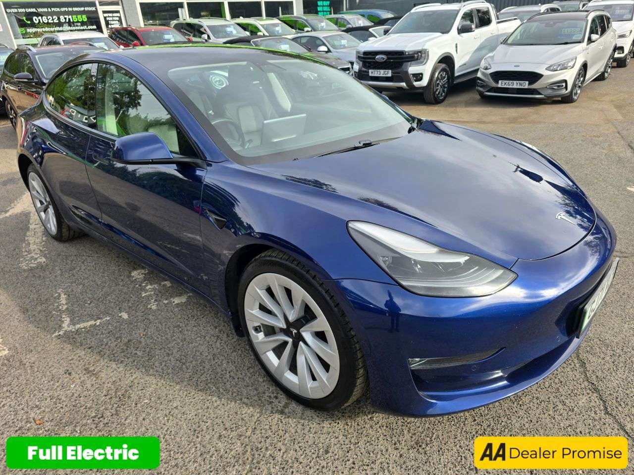 A 2021 TESLA MODEL 3 Blue Dual Motor Long Range, 79,000 miles, 2 owners, ULEZ compliant EV, Auto A 2021 TESLA MODEL 3 Blue Dual Motor Long Range, 79,000 miles, 2 owners, ULEZ compliant EV, Auto