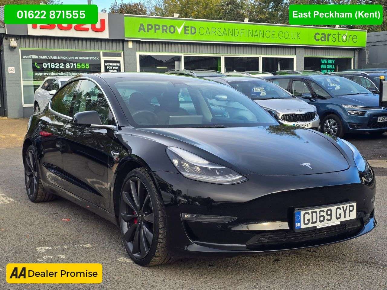 A 2020 TESLA MODEL 3 Black Dual Motor Upgraded Performance, 72,000 miles, 1 owner, ULEZ complian A 2020 TESLA MODEL 3 Black Dual Motor Upgraded Performance, 72,000 miles, 1 owner, ULEZ complian
