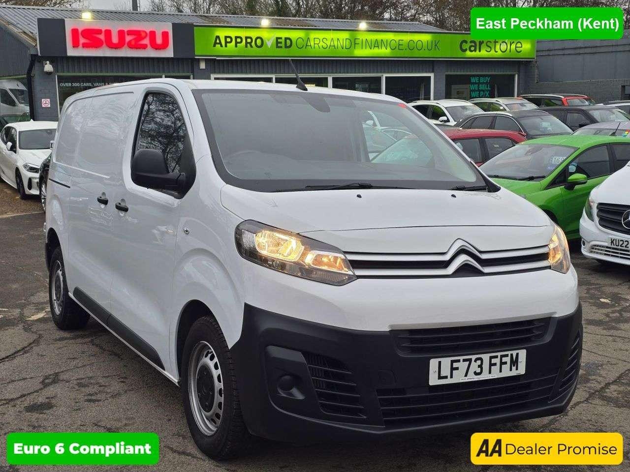 A 2024 CITROEN DISPATCH White 1.5 BlueHDi 1000 Enterprise Edition Van, 22,200 miles, 1 owner, Euro A 2024 CITROEN DISPATCH White 1.5 BlueHDi 1000 Enterprise Edition Van, 22,200 miles, 1 owner, Euro