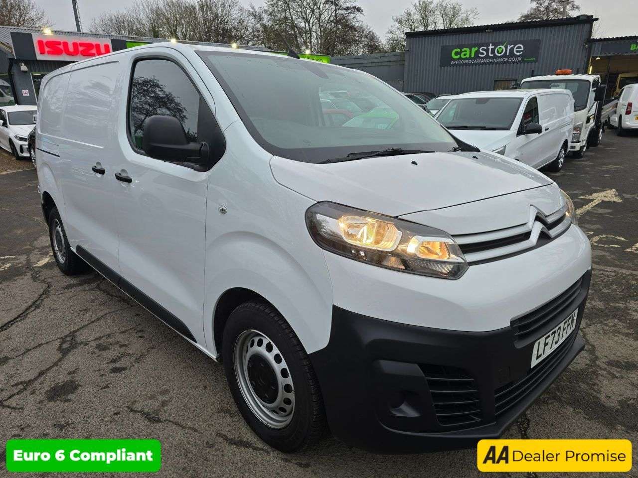 A 2024 CITROEN DISPATCH White 1.5 BlueHDi 1000 Enterprise Edition Van, 22,200 miles, 1 owner, Euro A 2024 CITROEN DISPATCH White 1.5 BlueHDi 1000 Enterprise Edition Van, 22,200 miles, 1 owner, Euro