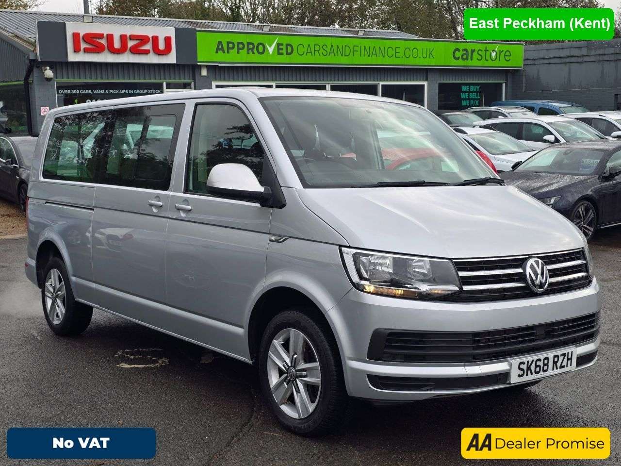 A 2018 VOLKSWAGEN TRANSPORTER SHUTTLE Silver 2.0 BiTDI BlueMotion Tech SE Minibus, 83,300 miles, 2 owners, Euro 6 A 2018 VOLKSWAGEN TRANSPORTER SHUTTLE Silver 2.0 BiTDI BlueMotion Tech SE Minibus, 83,300 miles, 2 owners, Euro 6