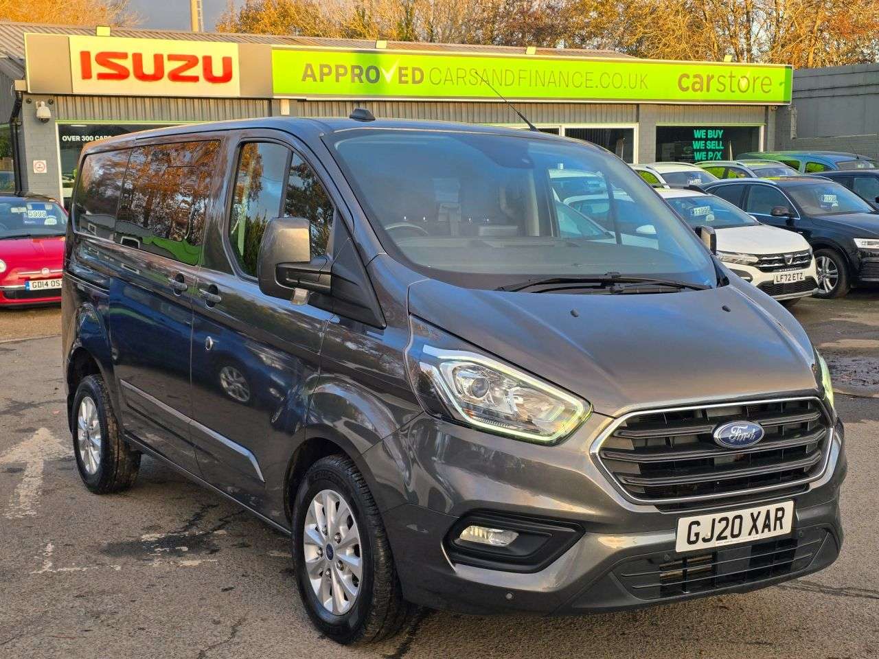 A 2020 FORD TRANSIT CUSTOM 2.0 EcoBlue Limited, 72,054 miles, 1 owner, FSH, ULEZ, 6-seat Crew van, 6 S A 2020 FORD TRANSIT CUSTOM 2.0 EcoBlue Limited, 72,054 miles, 1 owner, FSH, ULEZ, 6-seat Crew van, 6 S