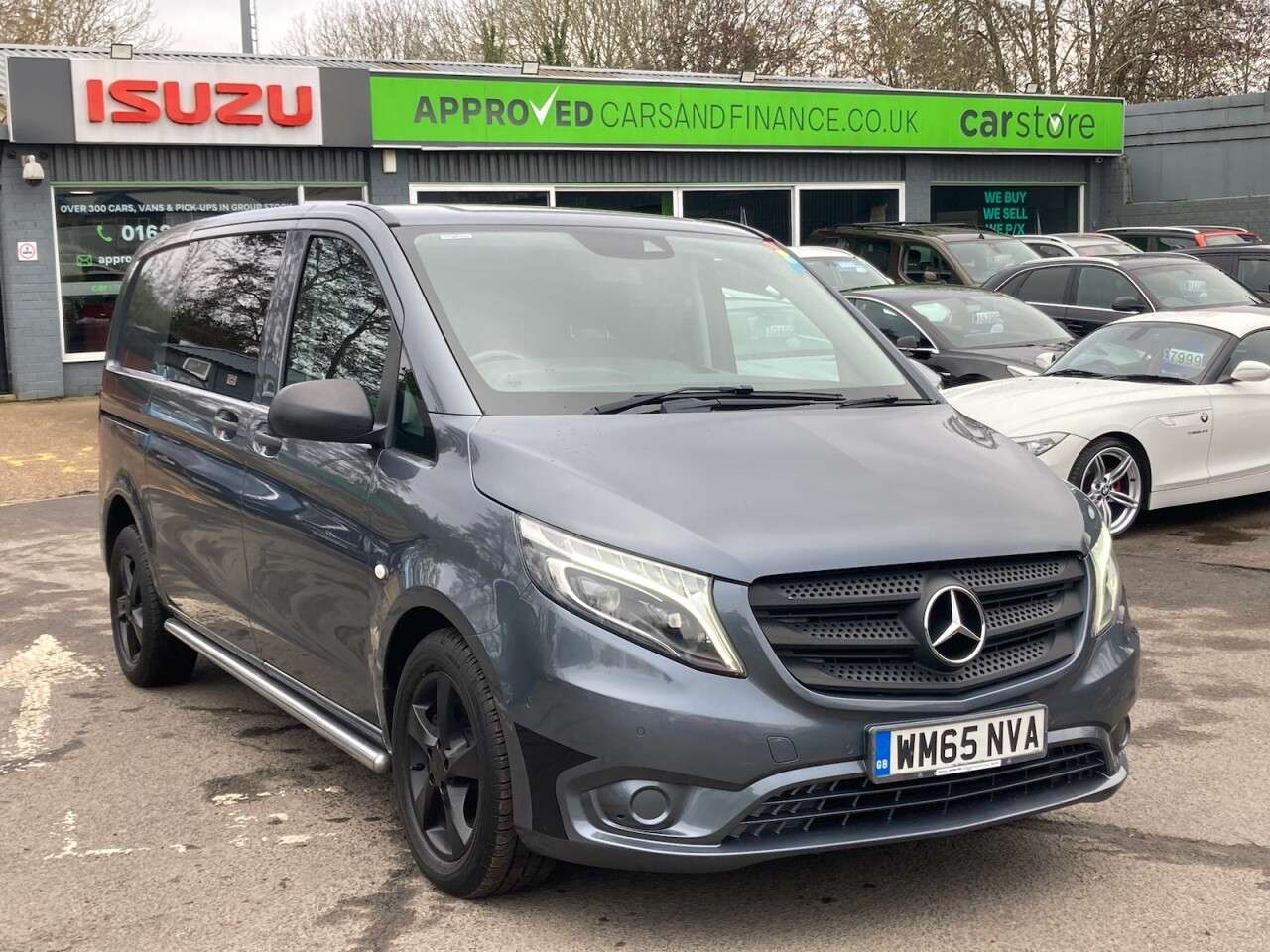 A 2016 MERCEDES-BENZ VITO Grey 2.1 119 CDI BlueTEC Sport Crew Van, 78,600 miles, 2 owners, Euro 6 ULE A 2016 MERCEDES-BENZ VITO Grey 2.1 119 CDI BlueTEC Sport Crew Van, 78,600 miles, 2 owners, Euro 6 ULE