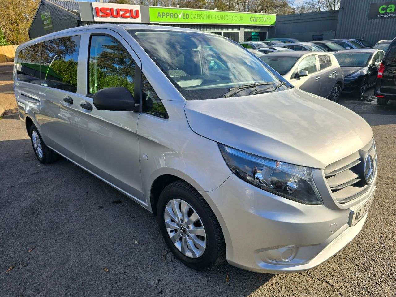 A 2023 MERCEDES-BENZ VITO Silver 2.0 116 CDI Manual Progressive Crew Van, 28,500 miles, 1 owner, Euro A 2023 MERCEDES-BENZ VITO Silver 2.0 116 CDI Manual Progressive Crew Van, 28,500 miles, 1 owner, Euro