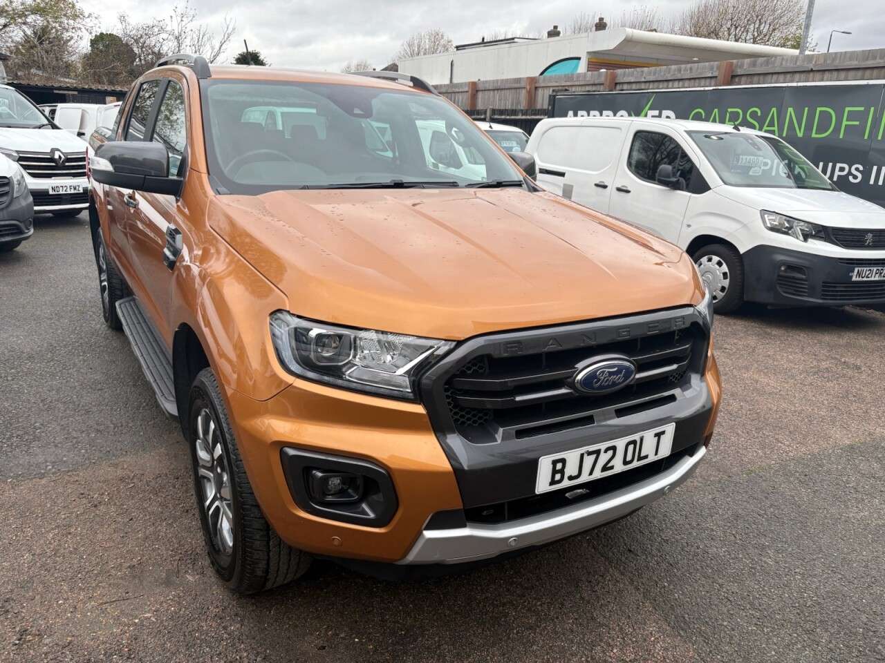 A 2022 FORD RANGER Orange 2.0 EcoBlue Wildtrak Pickup, 73,200 miles, 1 owner, Euro 6 ULEZ, Aut A 2022 FORD RANGER Orange 2.0 EcoBlue Wildtrak Pickup, 73,200 miles, 1 owner, Euro 6 ULEZ, Aut