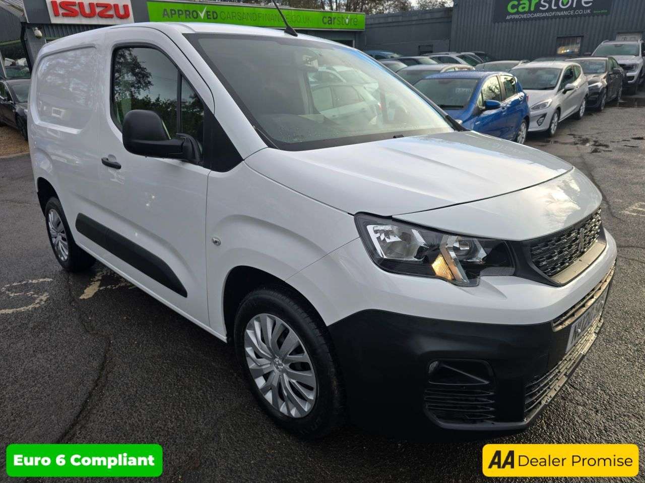 A 2020 PEUGEOT PARTNER 1.5 BlueHDi, 42,000 miles, ULEZ Euro 6, FSH, 1 owner, 5-Speed Manual, Air C A 2020 PEUGEOT PARTNER 1.5 BlueHDi, 42,000 miles, ULEZ Euro 6, FSH, 1 owner, 5-Speed Manual, Air C