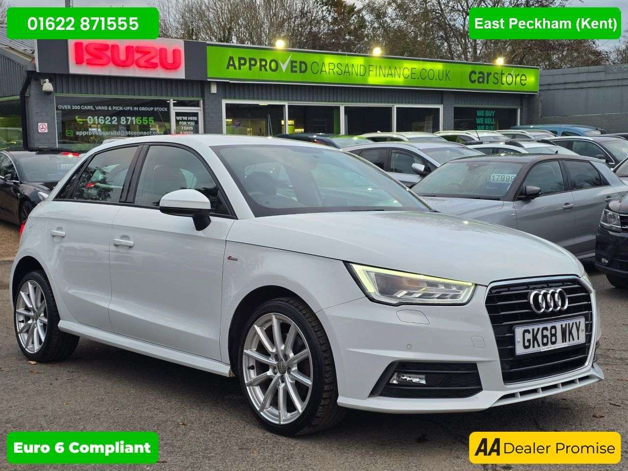A 2018 AUDI A1 1.4 TFSI S line, 49,900 miles, ULEZ Euro 6, Automatic, Sat Nav, 17" Alloys, A 2018 AUDI A1 1.4 TFSI S line, 49,900 miles, ULEZ Euro 6, Automatic, Sat Nav, 17" Alloys,