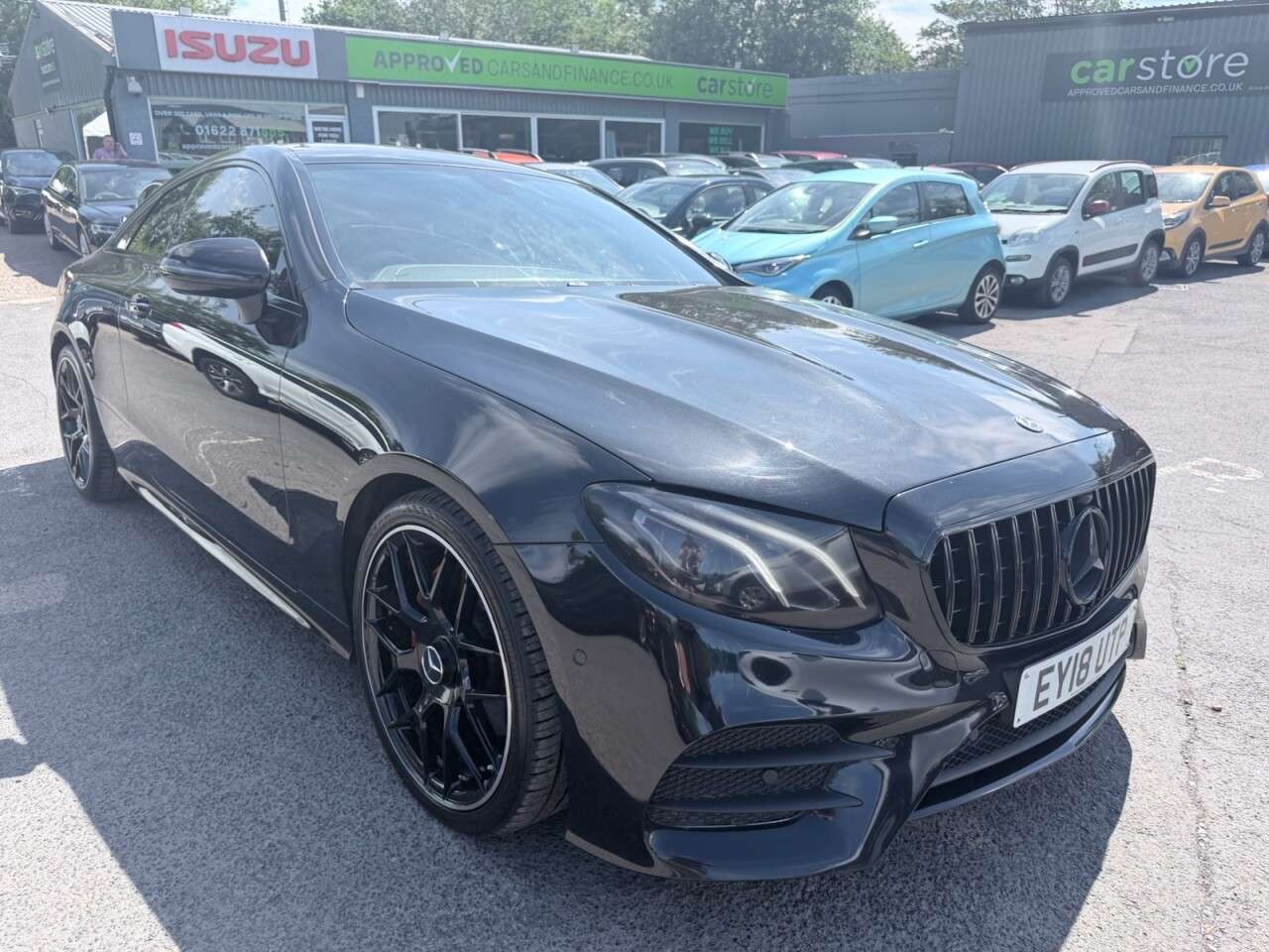 A 2018 MERCEDES-BENZ E-CLASS Black E220d AMG Line Coupe, 45,000 miles, Full Service History, Automatic, A 2018 MERCEDES-BENZ E-CLASS Black E220d AMG Line Coupe, 45,000 miles, Full Service History, Automatic,