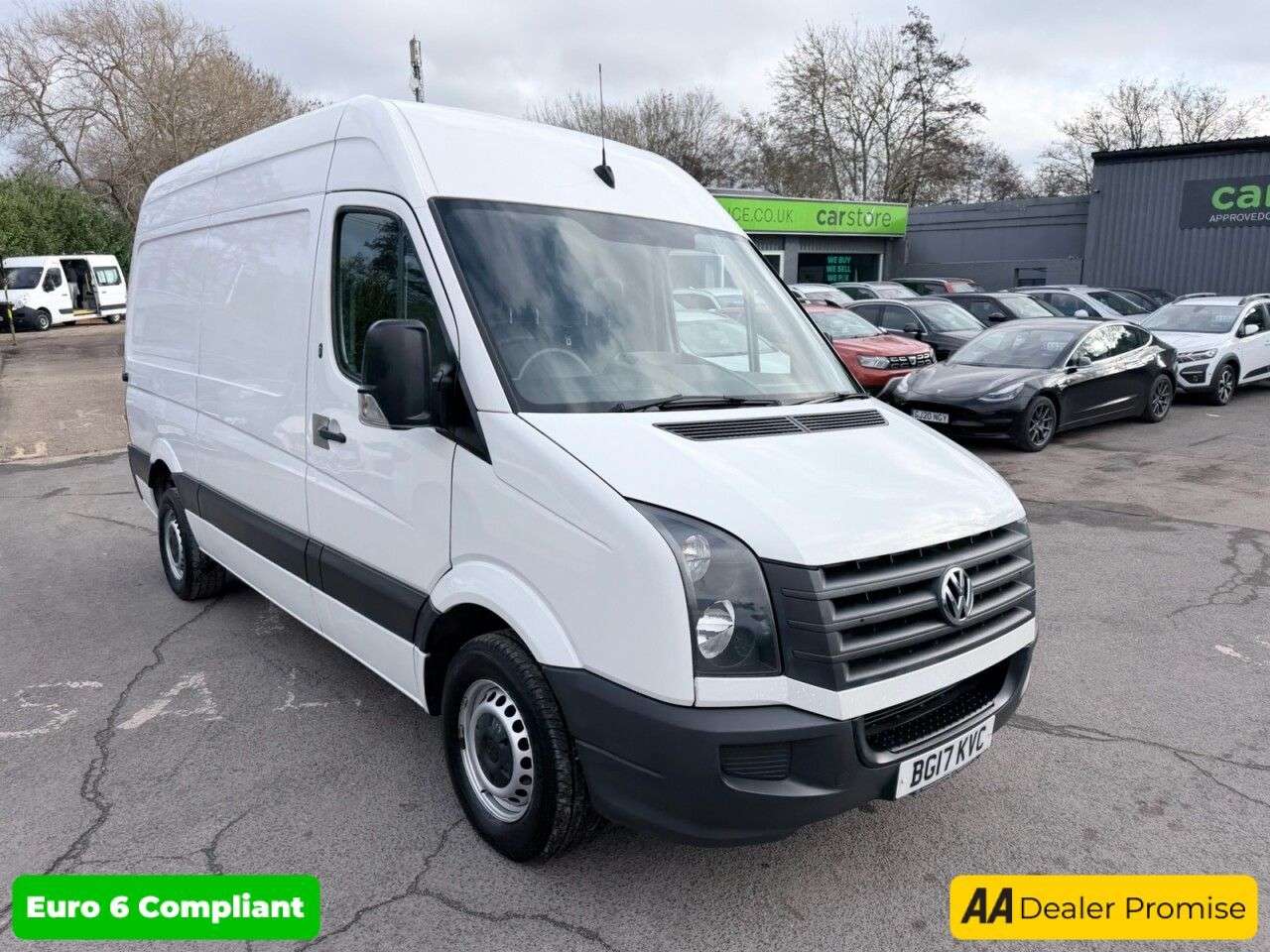 A 2017 VOLKSWAGEN CRAFTER 2.0 TDI BlueMotion CR35, 120,000 miles, Euro 6, 6-Speed Manual, Bluetooth, A 2017 VOLKSWAGEN CRAFTER 2.0 TDI BlueMotion CR35, 120,000 miles, Euro 6, 6-Speed Manual, Bluetooth,