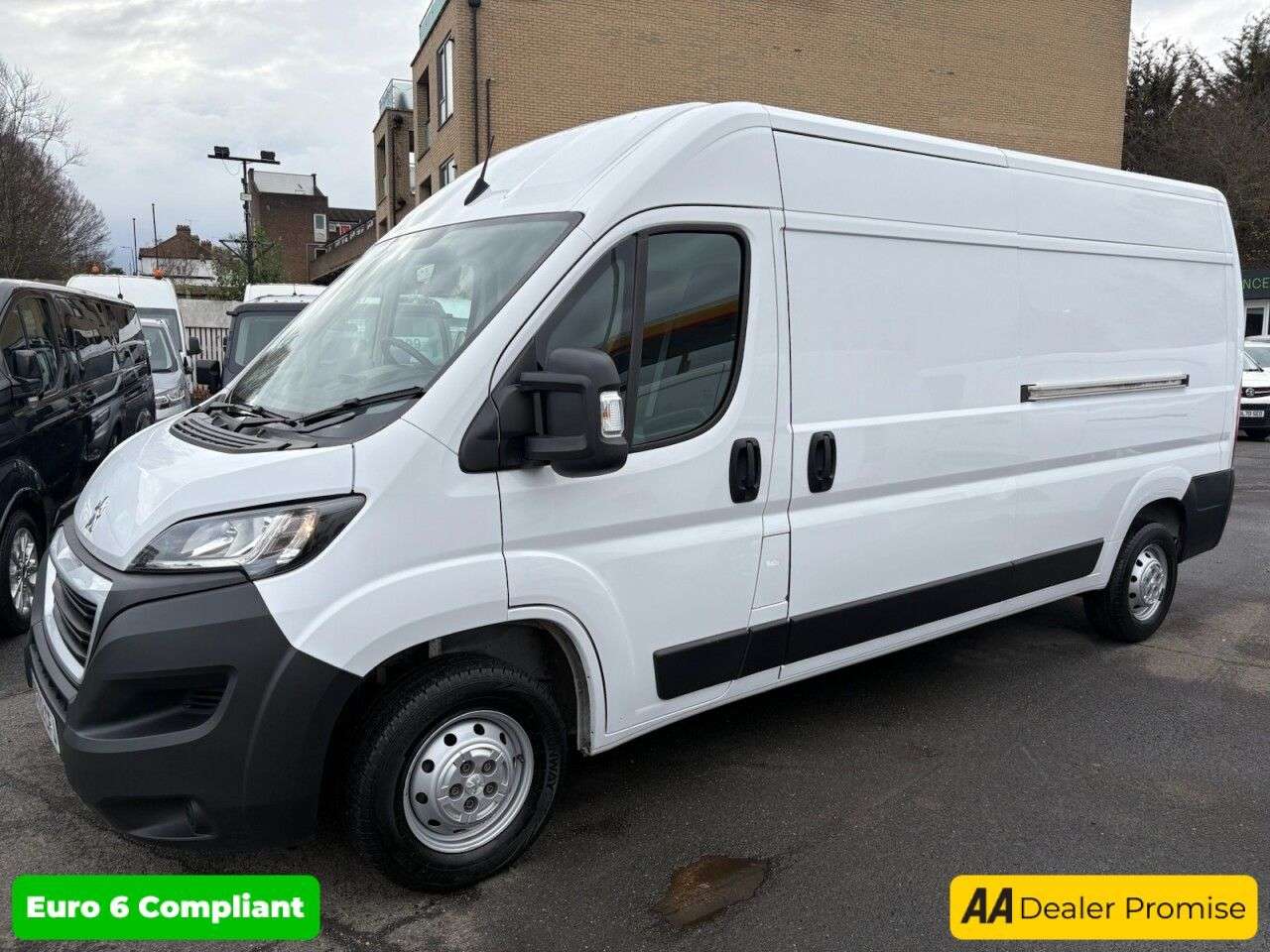 A 2022 PEUGEOT BOXER 2.2 BlueHDi 335 S L3 H2, 39,998 miles, Full Service History, ULEZ, 6-Speed A 2022 PEUGEOT BOXER 2.2 BlueHDi 335 S L3 H2, 39,998 miles, Full Service History, ULEZ, 6-Speed