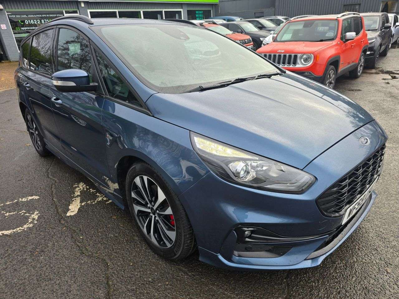 A 2019 FORD S-MAX Blue 2.0 EcoBlue ST-Line 4WD, 44,095 Miles, Automatic, 7 Seats, Sat Nav, 8" A 2019 FORD S-MAX Blue 2.0 EcoBlue ST-Line 4WD, 44,095 Miles, Automatic, 7 Seats, Sat Nav, 8"