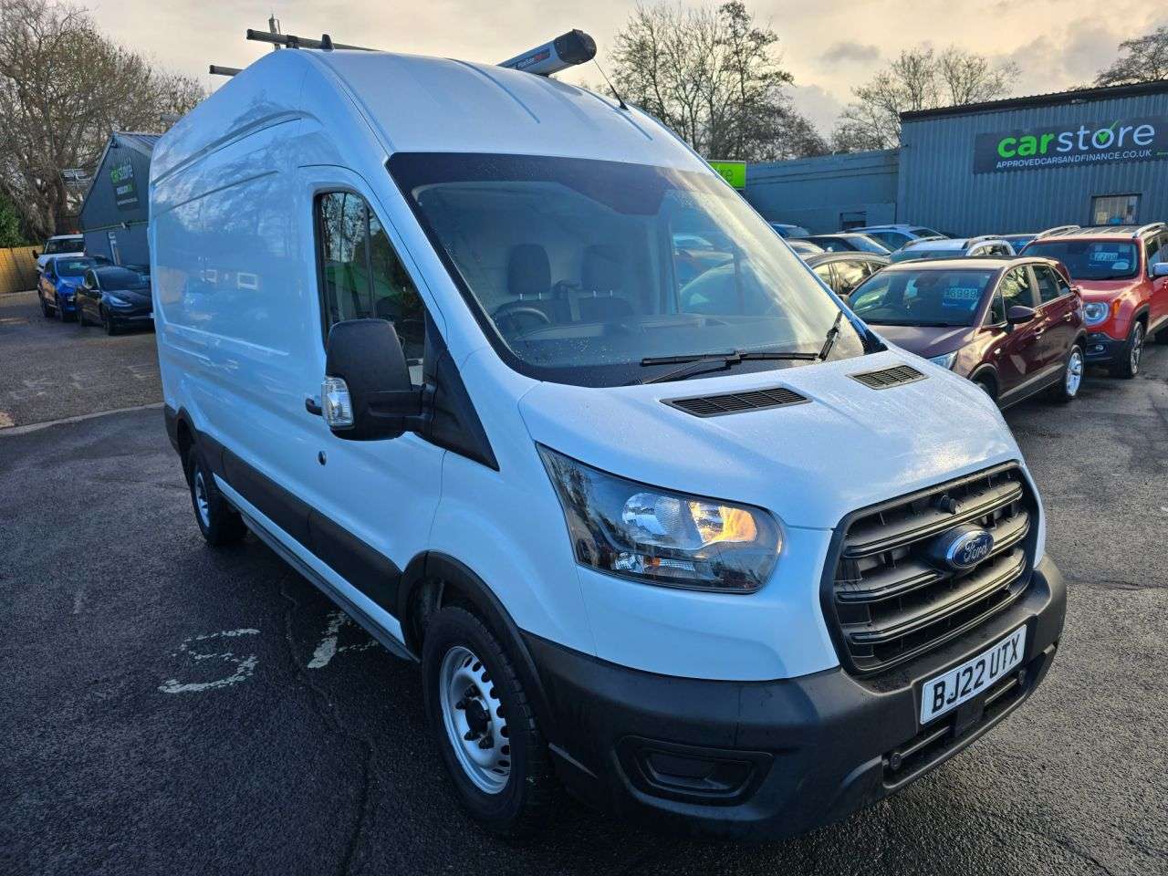 A 2022 FORD TRANSIT White 2.0 EcoBlue L3 H3, 52,100 miles, 1 owner, Euro 6, 6-Speed Manual, Air A 2022 FORD TRANSIT White 2.0 EcoBlue L3 H3, 52,100 miles, 1 owner, Euro 6, 6-Speed Manual, Air