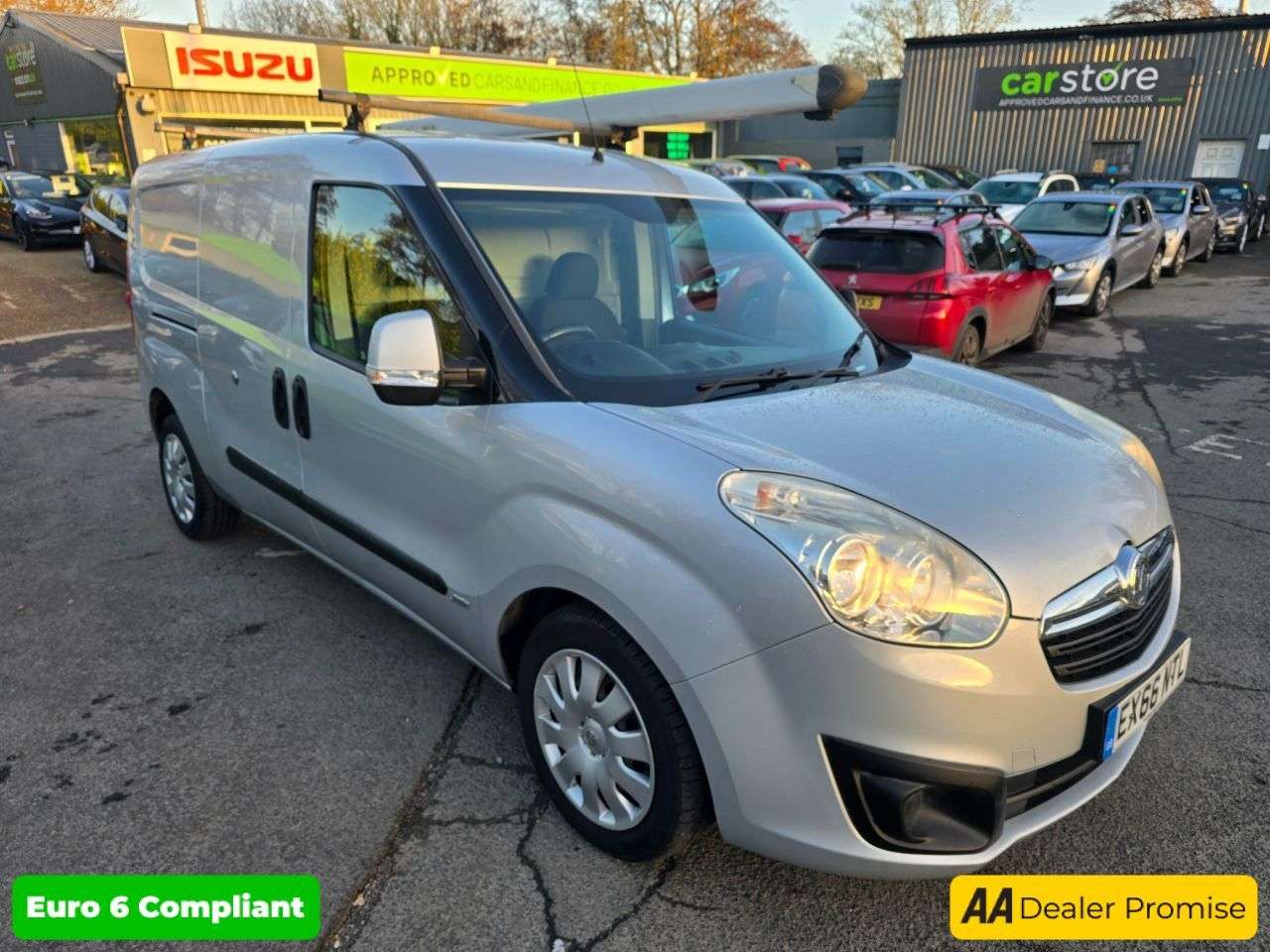 A 2016 VAUXHALL COMBO 1.6 CDTi 2300 Sportive L2 H1 Panel van, 147,048 miles, Euro 6. 6 Speed Manu A 2016 VAUXHALL COMBO 1.6 CDTi 2300 Sportive L2 H1 Panel van, 147,048 miles, Euro 6. 6 Speed Manu