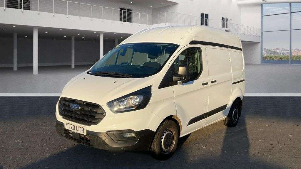 A 2020 FORD TRANSIT CUSTOM 2.0 300 EcoBlue Leader, 46,300 miles, Euro 6, 6-Speed Manual, Air Condition A 2020 FORD TRANSIT CUSTOM 2.0 300 EcoBlue Leader, 46,300 miles, Euro 6, 6-Speed Manual, Air Condition