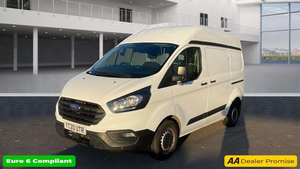 A 2020 FORD TRANSIT CUSTOM 2.0 300 EcoBlue Leader, 46,300 miles, Euro 6, 6-Speed Manual, Air Condition A 2020 FORD TRANSIT CUSTOM 2.0 300 EcoBlue Leader, 46,300 miles, Euro 6, 6-Speed Manual, Air Condition