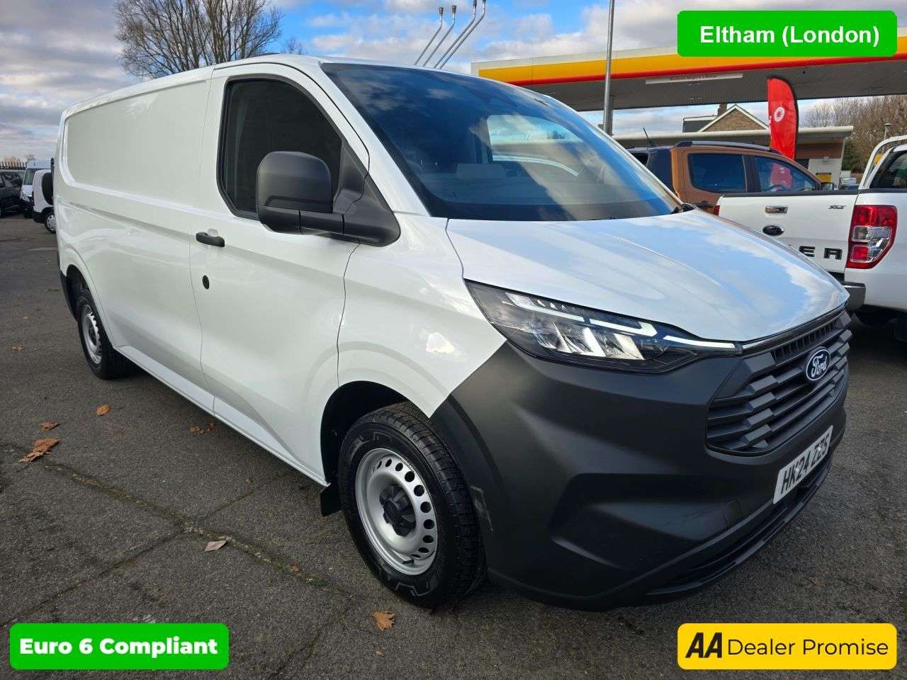 A 2024 FORD TRANSIT CUSTOM 2.0 300 EcoBlue Leader L2 H1, 8,809 miles, Euro 6, 6-Speed, A/C, Bluetooth, A 2024 FORD TRANSIT CUSTOM 2.0 300 EcoBlue Leader L2 H1, 8,809 miles, Euro 6, 6-Speed, A/C, Bluetooth,