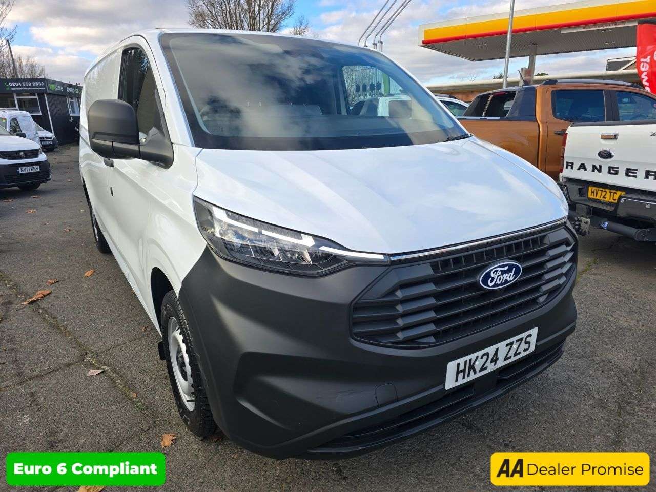 A 2024 FORD TRANSIT CUSTOM 2.0 300 EcoBlue Leader L2 H1, 8,809 miles, Euro 6, 6-Speed, A/C, Bluetooth, A 2024 FORD TRANSIT CUSTOM 2.0 300 EcoBlue Leader L2 H1, 8,809 miles, Euro 6, 6-Speed, A/C, Bluetooth,