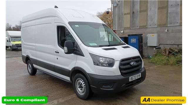 A 2022 FORD TRANSIT 2.0 350 EcoBlue Leader L3 H3 panel van, 60,200 miles, 1 owner, Euro 6. Air A 2022 FORD TRANSIT 2.0 350 EcoBlue Leader L3 H3 panel van, 60,200 miles, 1 owner, Euro 6. Air