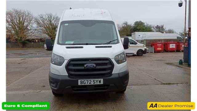 A 2022 FORD TRANSIT 2.0 350 EcoBlue Leader L3 H3 panel van, 60,200 miles, 1 owner, Euro 6. Air A 2022 FORD TRANSIT 2.0 350 EcoBlue Leader L3 H3 panel van, 60,200 miles, 1 owner, Euro 6. Air