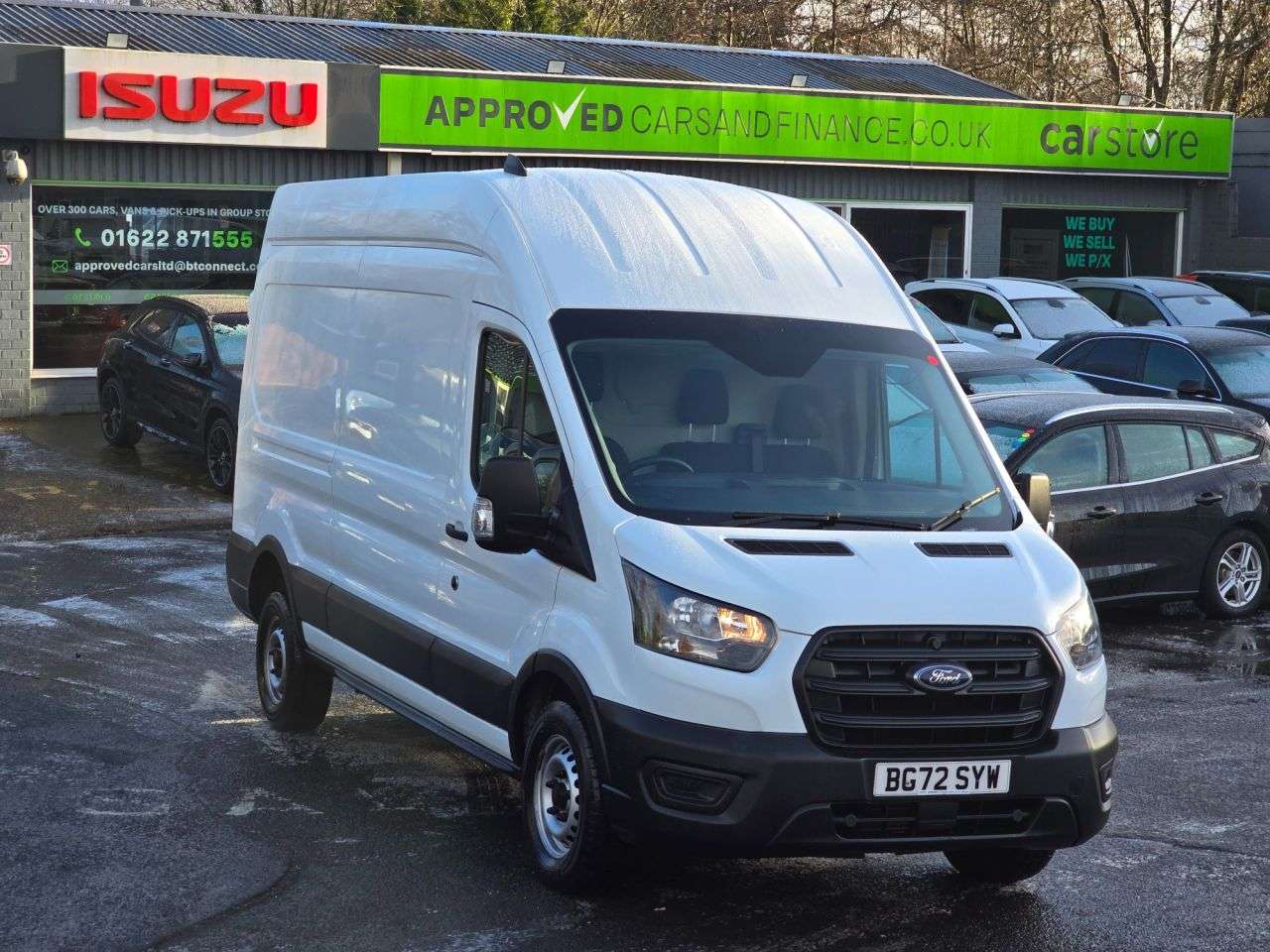 A 2022 FORD TRANSIT 2.0 350 EcoBlue Leader L3 H3 panel van, 60,200 miles, 1 owner, Euro 6. Air A 2022 FORD TRANSIT 2.0 350 EcoBlue Leader L3 H3 panel van, 60,200 miles, 1 owner, Euro 6. Air