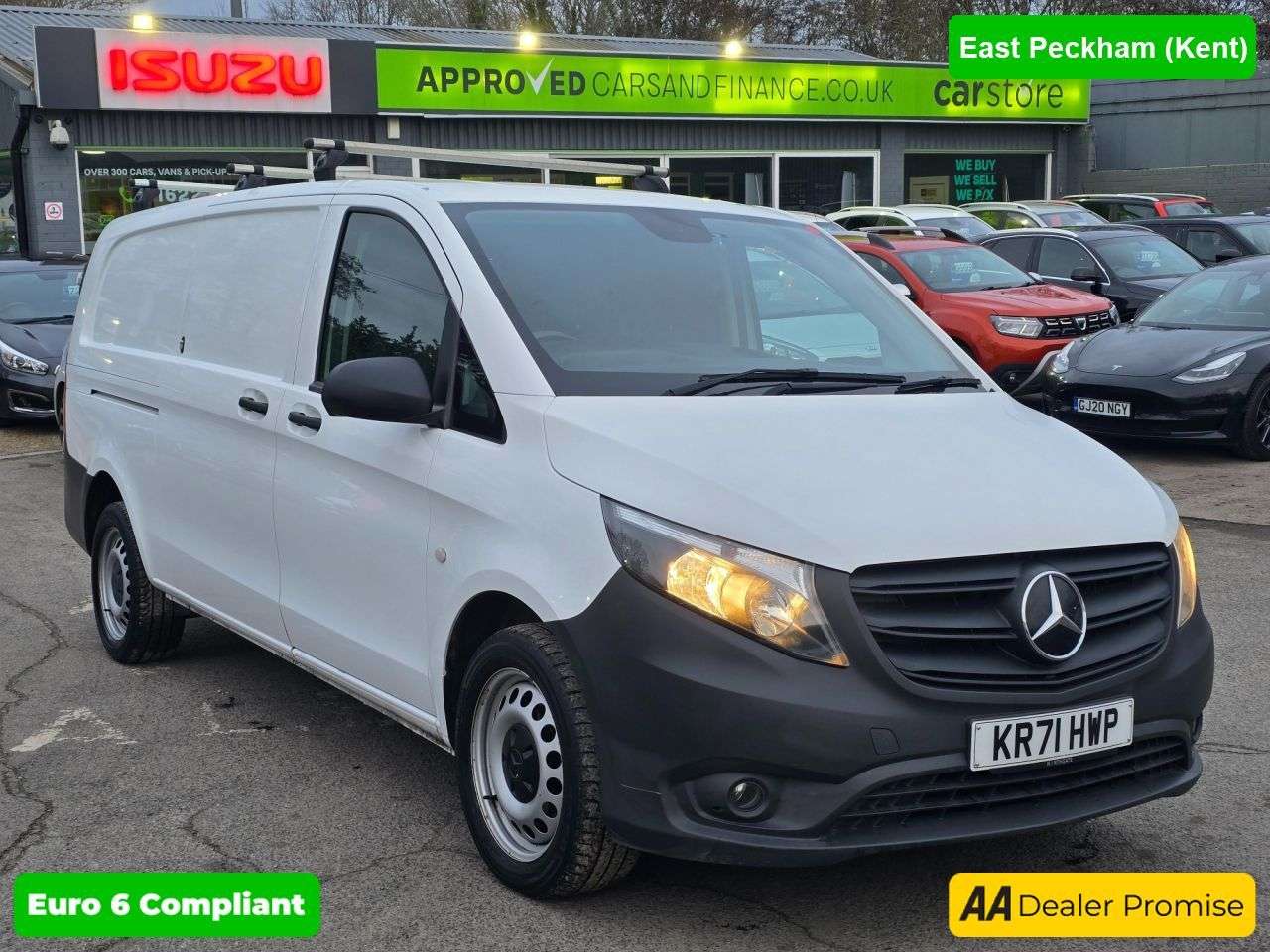 A 2021 MERCEDES-BENZ VITO 2.0 116 CDI Progressive XLWB Automatic, 63,500 miles, 1 owner, Euro 6. Crui A 2021 MERCEDES-BENZ VITO 2.0 116 CDI Progressive XLWB Automatic, 63,500 miles, 1 owner, Euro 6. Crui