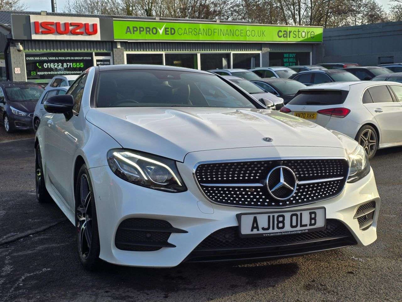 A 2018 MERCEDES-BENZ E-CLASS Mercedes E300 AMG Line Premium Plus Coupe, 69,900 miles, Automatic, Leather A 2018 MERCEDES-BENZ E-CLASS Mercedes E300 AMG Line Premium Plus Coupe, 69,900 miles, Automatic, Leather