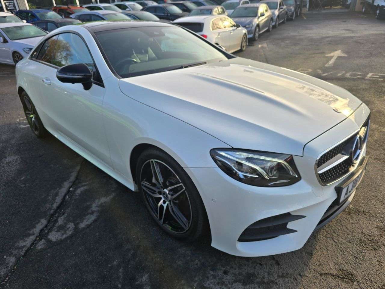 A 2018 MERCEDES-BENZ E-CLASS Mercedes E300 AMG Line Premium Plus Coupe, 69,900 miles, Automatic, Leather A 2018 MERCEDES-BENZ E-CLASS Mercedes E300 AMG Line Premium Plus Coupe, 69,900 miles, Automatic, Leather
