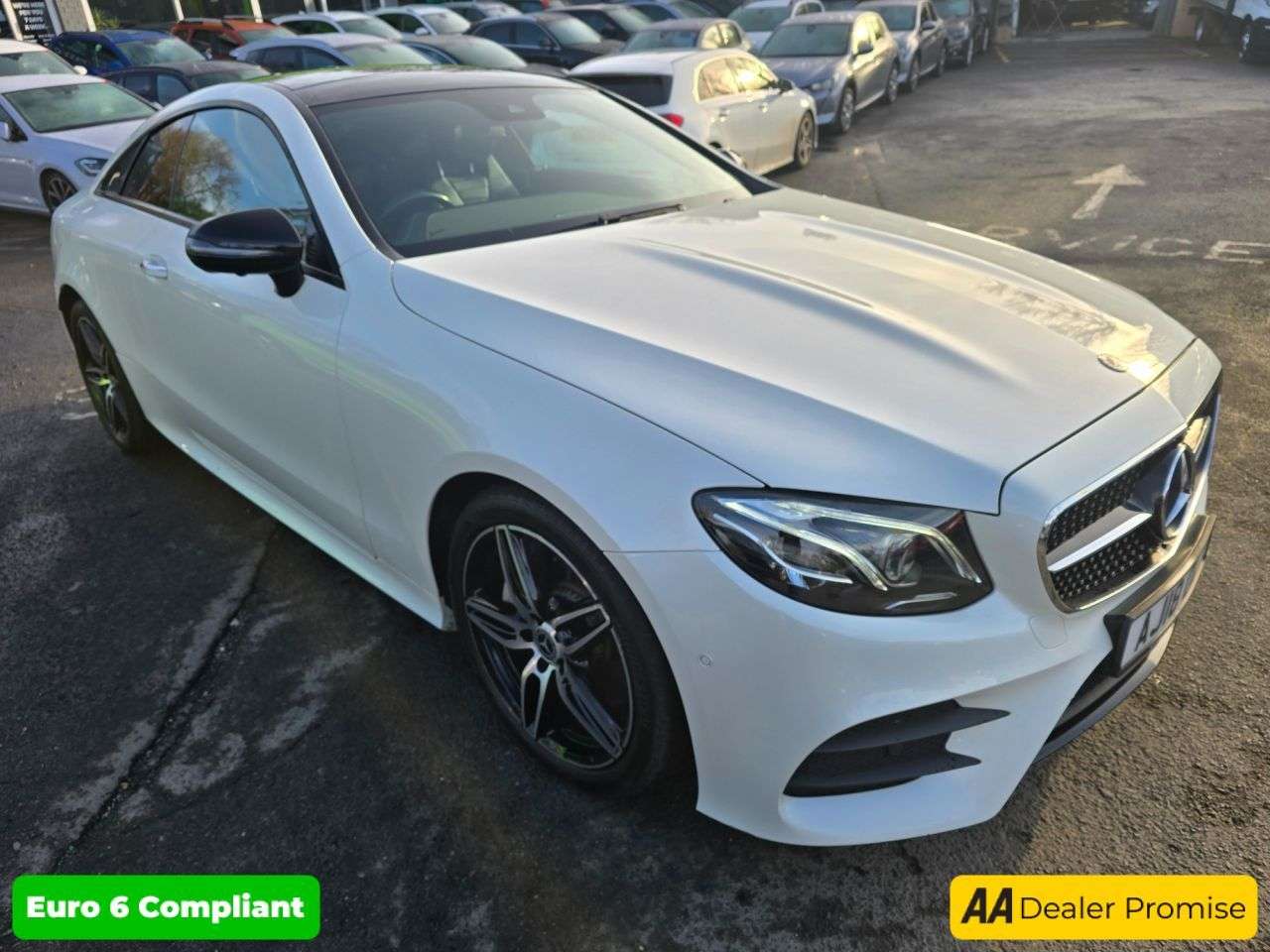 A 2018 MERCEDES-BENZ E-CLASS Mercedes E300 AMG Line Premium Plus Coupe, 69,900 miles, Automatic, Leather A 2018 MERCEDES-BENZ E-CLASS Mercedes E300 AMG Line Premium Plus Coupe, 69,900 miles, Automatic, Leather