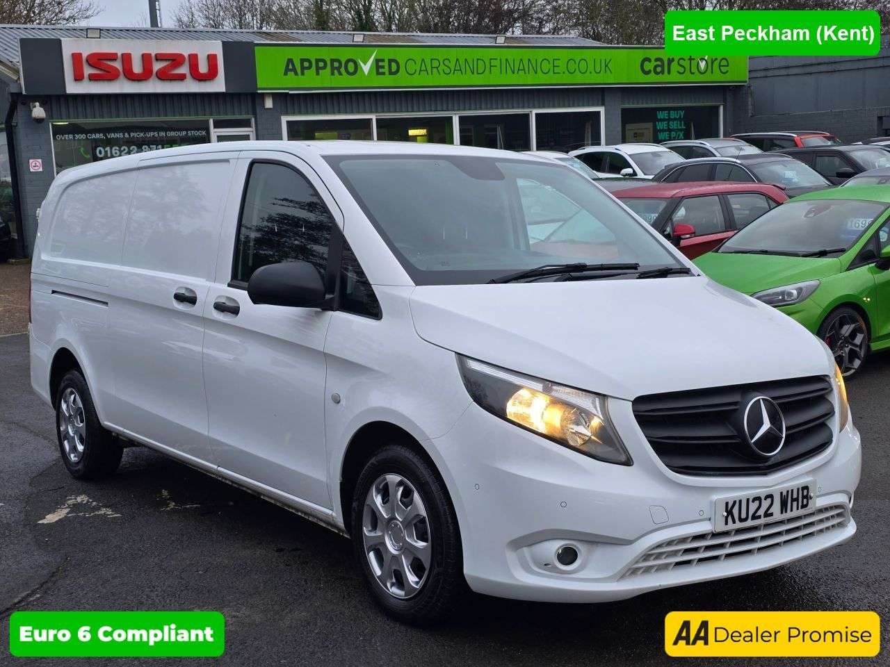 A 2022 MERCEDES-BENZ VITO 2.0 114 CDI Progressive XLWB Panel van, 54,800 miles, Automatic, Cruise Con A 2022 MERCEDES-BENZ VITO 2.0 114 CDI Progressive XLWB Panel van, 54,800 miles, Automatic, Cruise Con