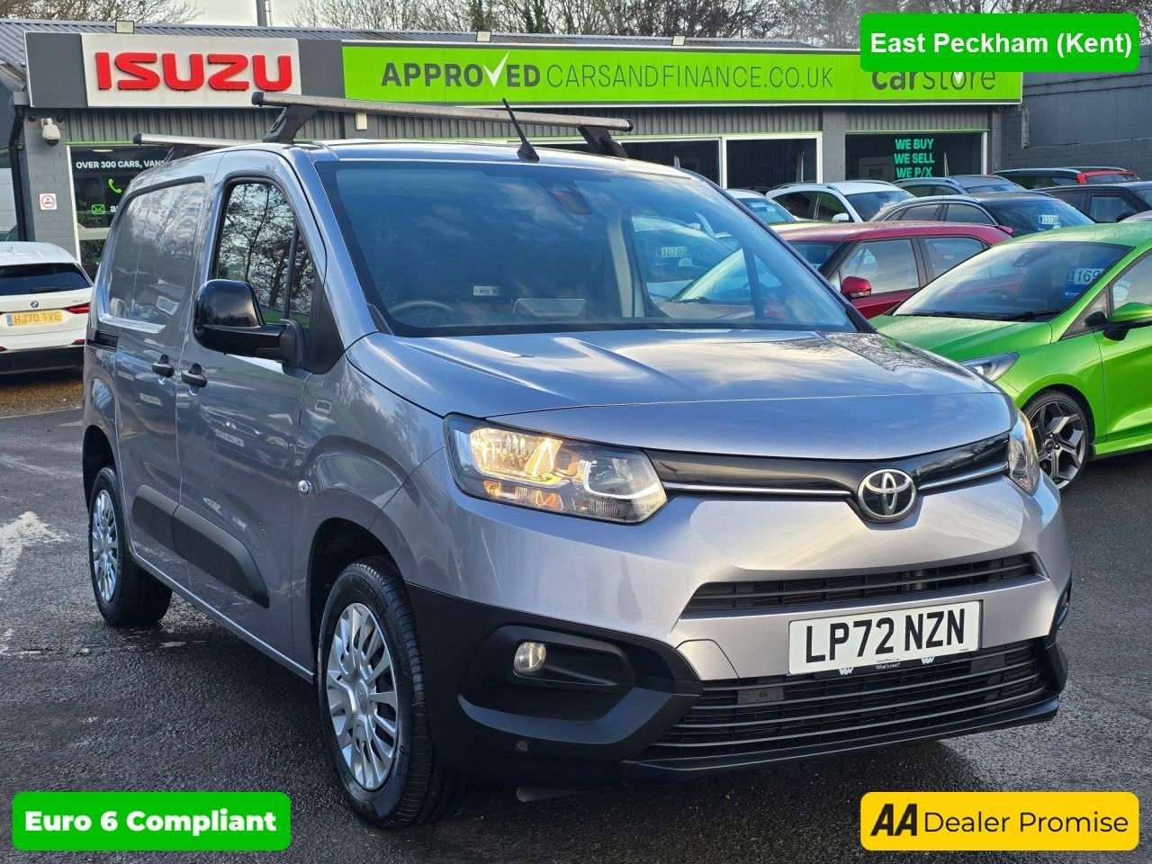 A 2023 TOYOTA PROACE CITY 1.5 BlueHDi Icon SWB panel van, 37,300 miles, Euro 6, Manual, A/C, 8in Scre A 2023 TOYOTA PROACE CITY 1.5 BlueHDi Icon SWB panel van, 37,300 miles, Euro 6, Manual, A/C, 8in Scre