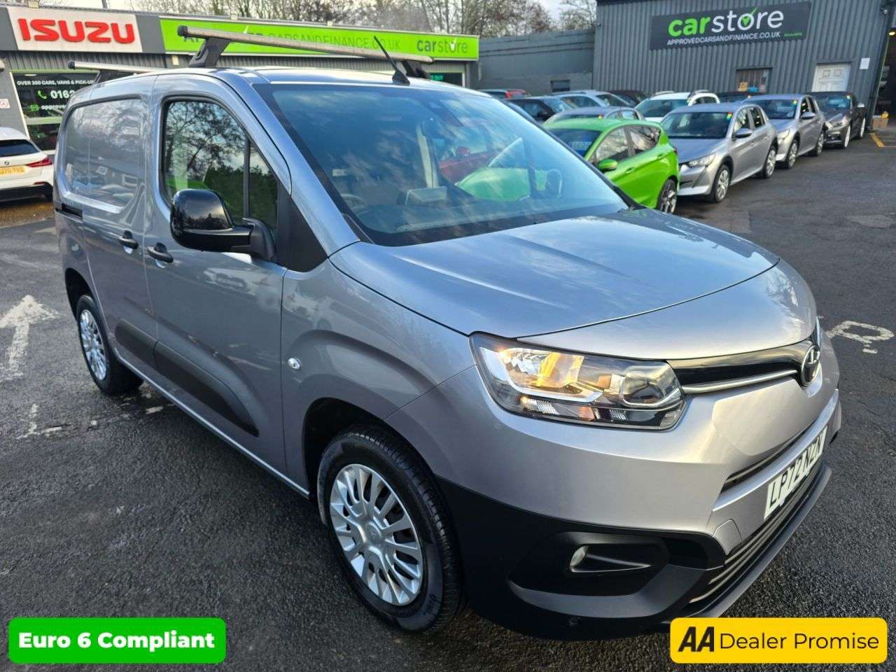 A 2023 TOYOTA PROACE CITY 1.5 BlueHDi Icon SWB panel van, 37,300 miles, Euro 6, Manual, A/C, 8in Scre A 2023 TOYOTA PROACE CITY 1.5 BlueHDi Icon SWB panel van, 37,300 miles, Euro 6, Manual, A/C, 8in Scre