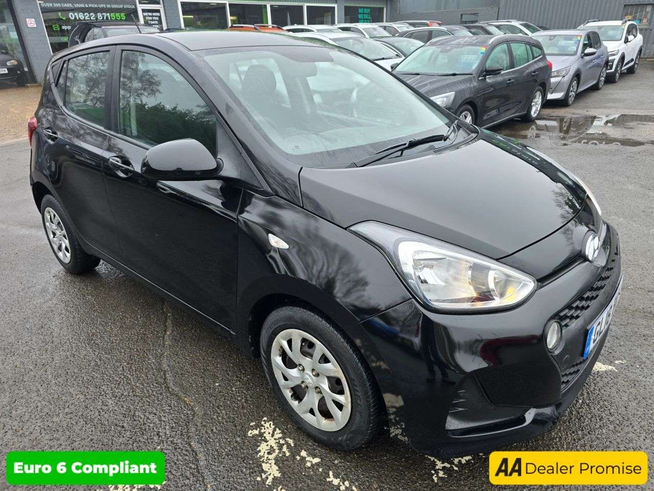 A 2018 HYUNDAI I10 1.2 SE Hatchback Automatic in black with 45,000 miles, Euro 6 petrol, ULEZ A 2018 HYUNDAI I10 1.2 SE Hatchback Automatic in black with 45,000 miles, Euro 6 petrol, ULEZ