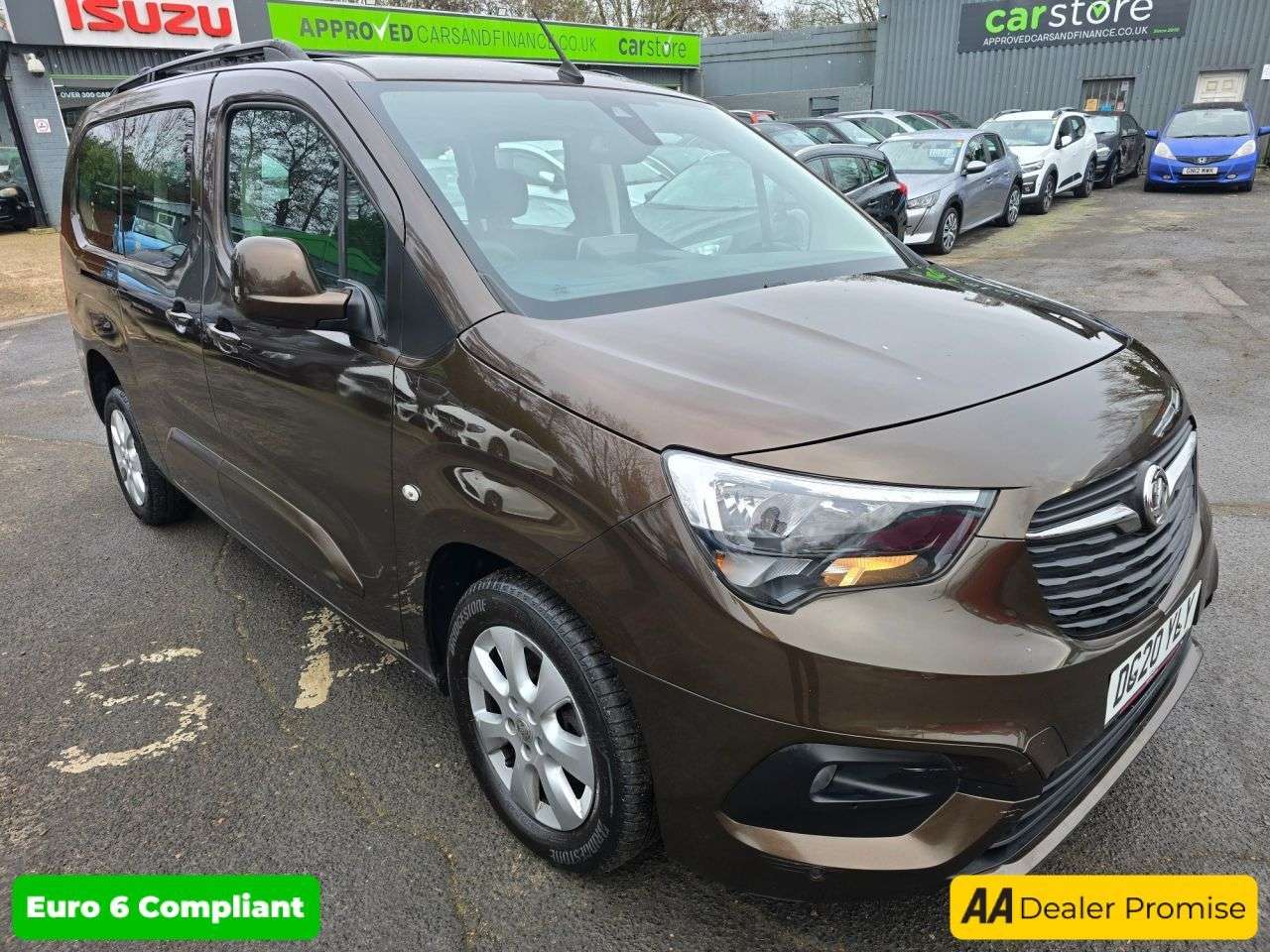 A 2020 VAUXHALL COMBO LIFE 1.5 Turbo D BlueInjection Energy XL 7-seat MPV, 63,388 miles, Euro 6 Diesel A 2020 VAUXHALL COMBO LIFE 1.5 Turbo D BlueInjection Energy XL 7-seat MPV, 63,388 miles, Euro 6 Diesel