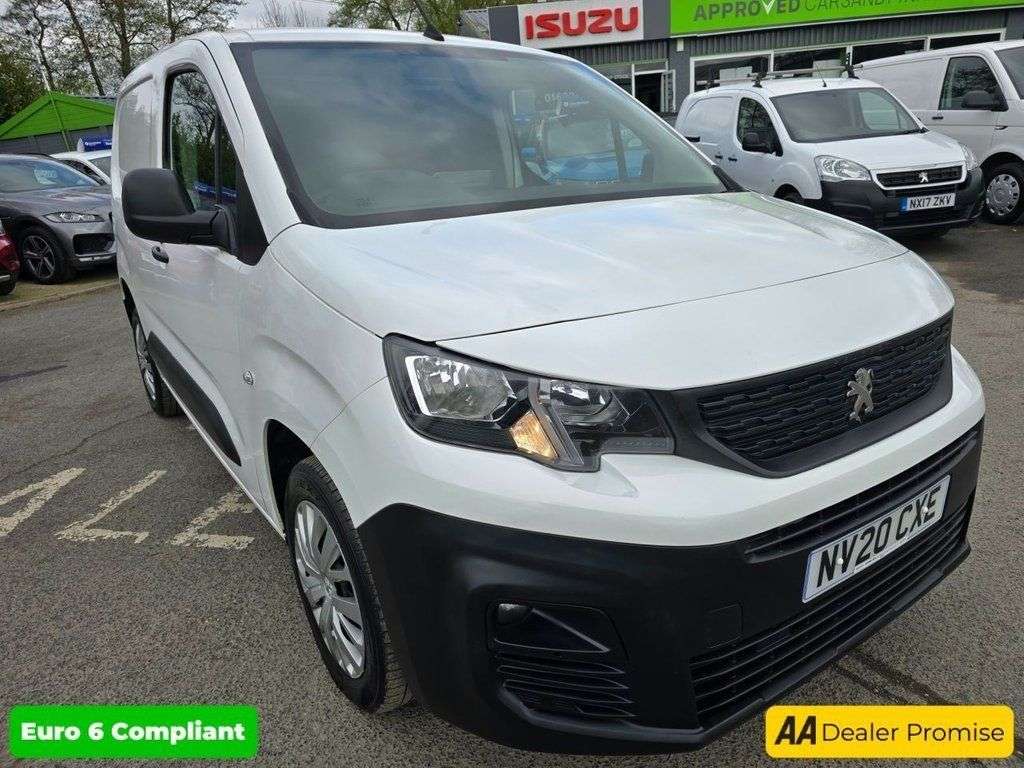 A 2020 PEUGEOT PARTNER BLUEHDI PROFESSIONAL L1 A 2020 PEUGEOT PARTNER BLUEHDI PROFESSIONAL L1