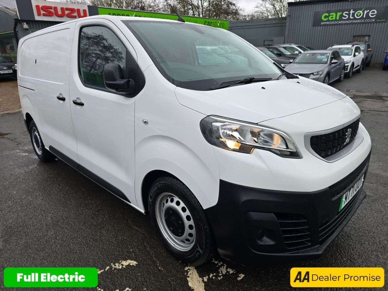 A 2021 PEUGEOT E-EXPERT e 1200 75kWh Professional MWB electric panel van, Automatic, 42,000 miles, A 2021 PEUGEOT E-EXPERT e 1200 75kWh Professional MWB electric panel van, Automatic, 42,000 miles,