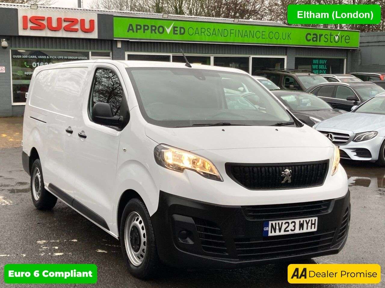 A 2023 PEUGEOT EXPERT 1.5 BlueHDi 1000 Professional Premium+ LWB van, 18,200 miles, Euro 6, 6 Spe A 2023 PEUGEOT EXPERT 1.5 BlueHDi 1000 Professional Premium+ LWB van, 18,200 miles, Euro 6, 6 Spe