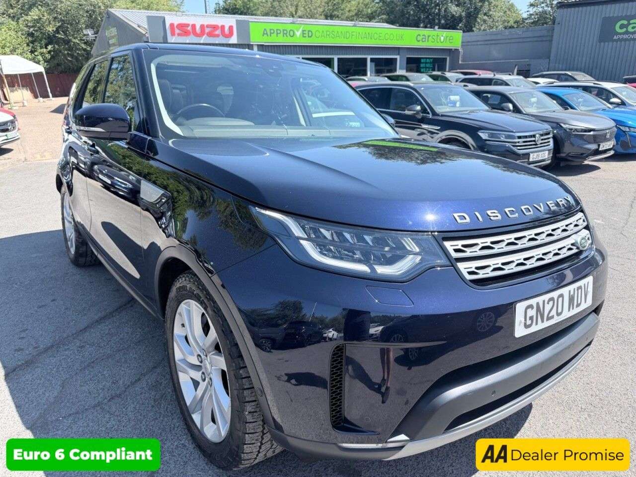 A 2020 LAND ROVER DISCOVERY 3.0 SD V6 HSE SUV, Blue, 65,000 miles, Euro 6 ULEZ Diesel, Automatic ,4WD, A 2020 LAND ROVER DISCOVERY 3.0 SD V6 HSE SUV, Blue, 65,000 miles, Euro 6 ULEZ Diesel, Automatic ,4WD,