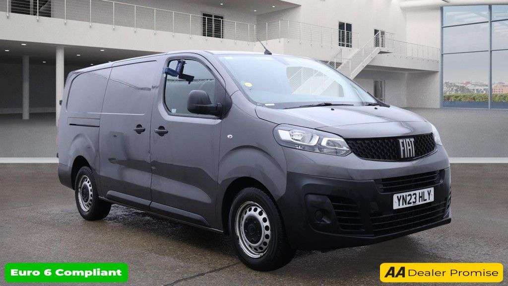 A 2023 FIAT SCUDO 1.5 Multijet Tecnico LWB panel van, 49,773 miles, Euro 6 ULEZ, 6 Speed Manu A 2023 FIAT SCUDO 1.5 Multijet Tecnico LWB panel van, 49,773 miles, Euro 6 ULEZ, 6 Speed Manu