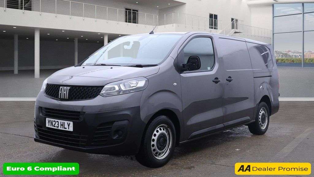 A 2023 FIAT SCUDO 1.5 Multijet Tecnico LWB panel van, 49,773 miles, Euro 6 ULEZ, 6 Speed Manu A 2023 FIAT SCUDO 1.5 Multijet Tecnico LWB panel van, 49,773 miles, Euro 6 ULEZ, 6 Speed Manu